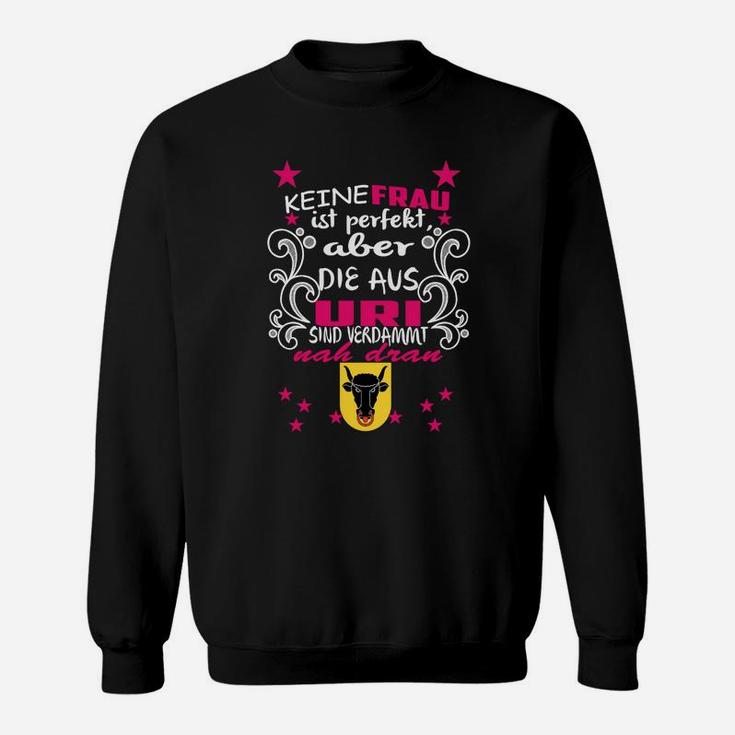 Bremen Frauen Motto Sweatshirt - Nahe Perfektion mit Stern Smiley