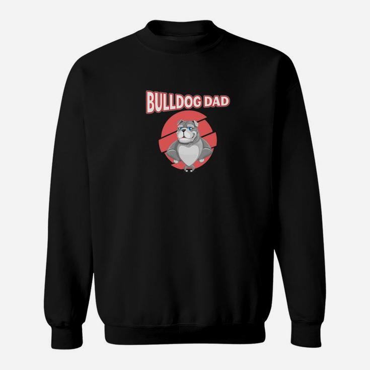 Bulldog Dad Funny Work Out Motivation Premium Sweat Shirt