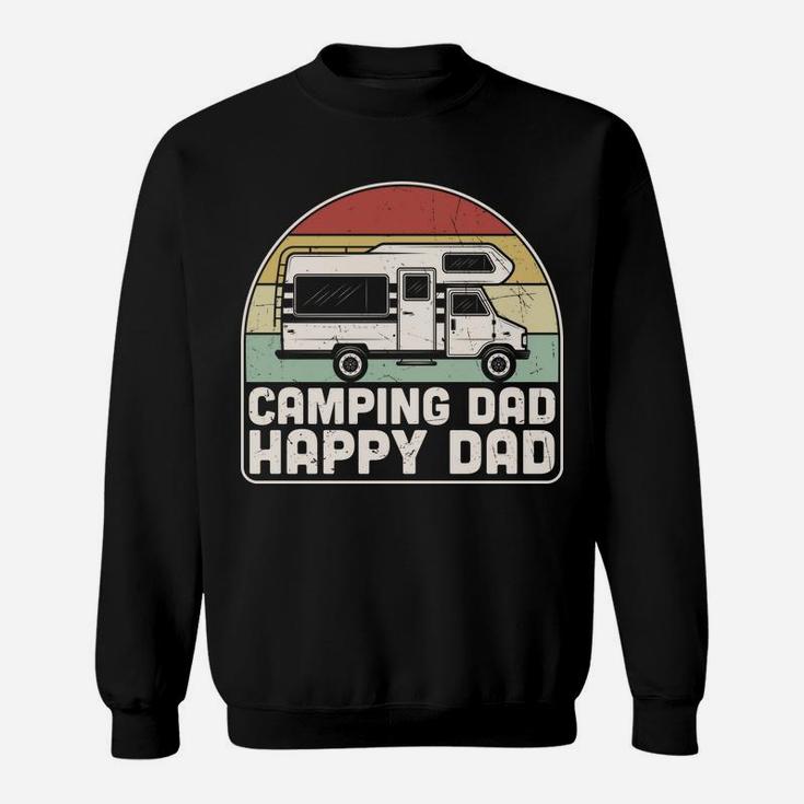 Camping Dad Happy Dad Truck Vintage Gift For Father Sweatshirt