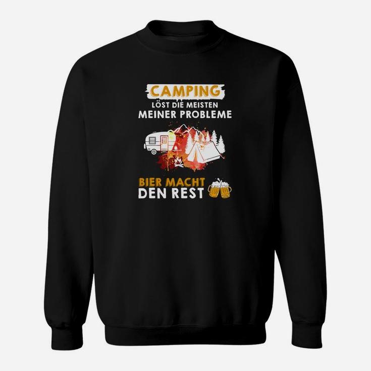 Camping Löst Die Meisten Meiner Probleme Sweatshirt