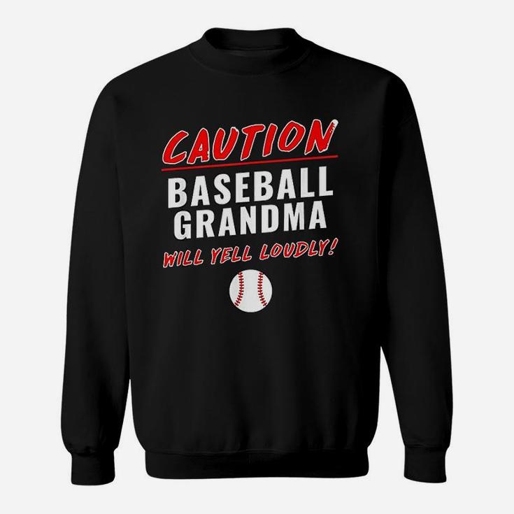 Baseball Grandma Caution Will Yell Loudly Funny T-Shirt Baseball Grandma Caution Will Yell Loudly Funny T-Shirt