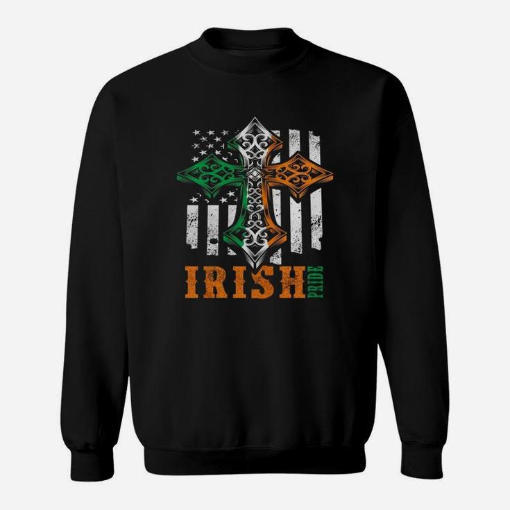 Celtic Cross - Irish Pride T-shirt Sweat Shirt