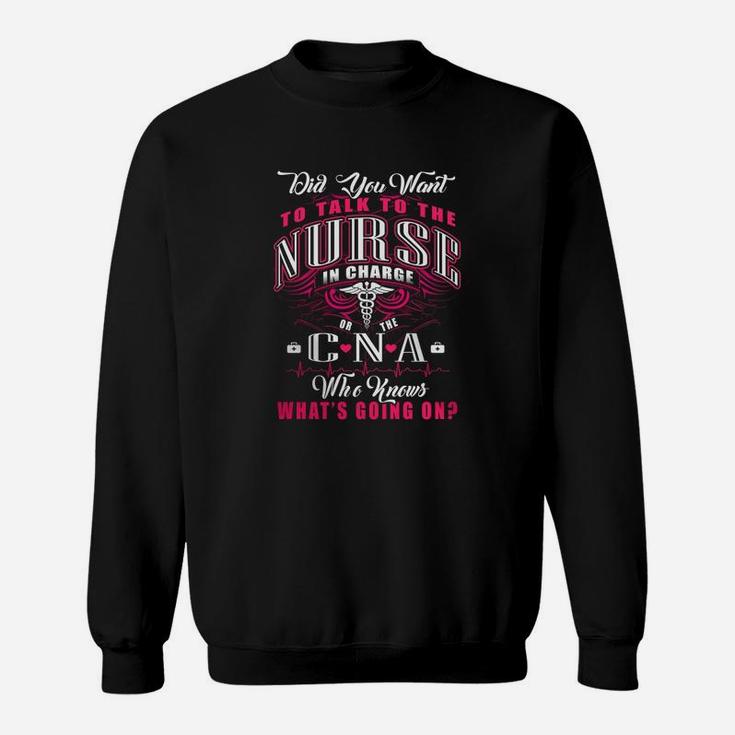 Certified Nursing Assistant Nurse Cna Sweat Shirt