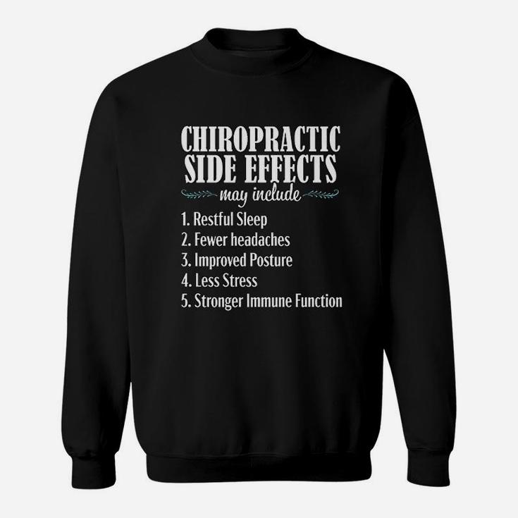Chiropractor Chiropractic Funny Effects Spine Sweat Shirt