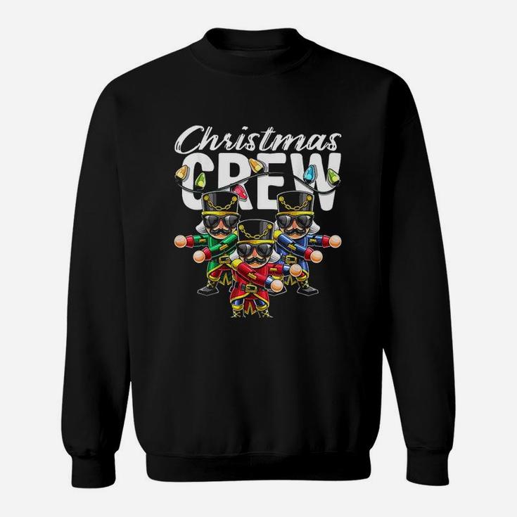 Christmas Crew Flossing Nutcracker Christmas Gift Sweat Shirt