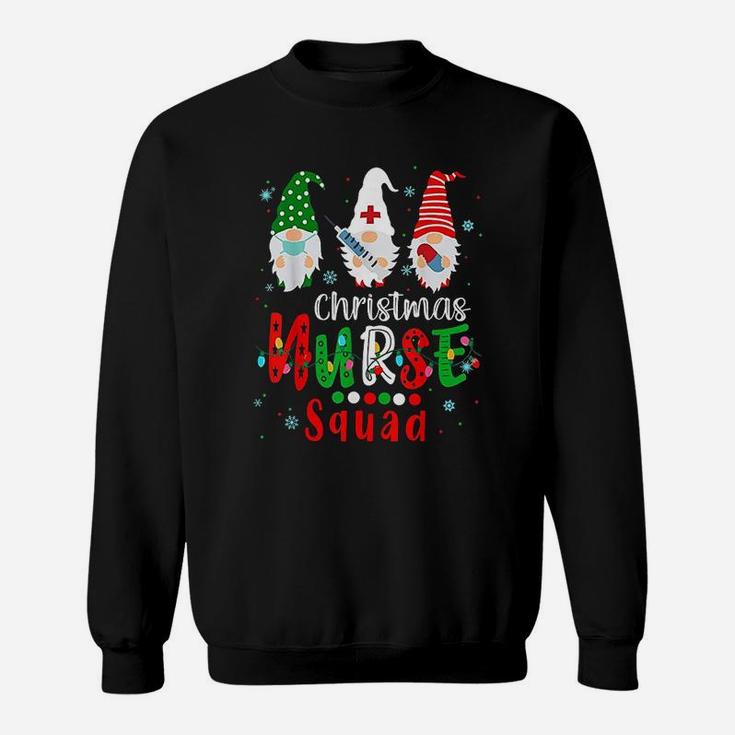 Christmas Nurse Squad Funny Christmas Gnome Sweat Shirt