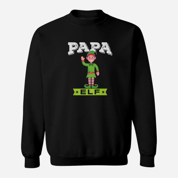 Christmas Shirts Papa Elf S Dad Men Father Holiday Gifts Sweat Shirt
