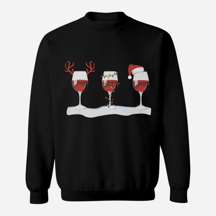 Christmas Winter Wine Wonderland Sweat Shirt