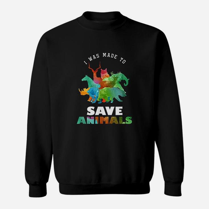 Cool Vets Veterinarian Made To Save Animal Rescuer Gift Sweat Shirt