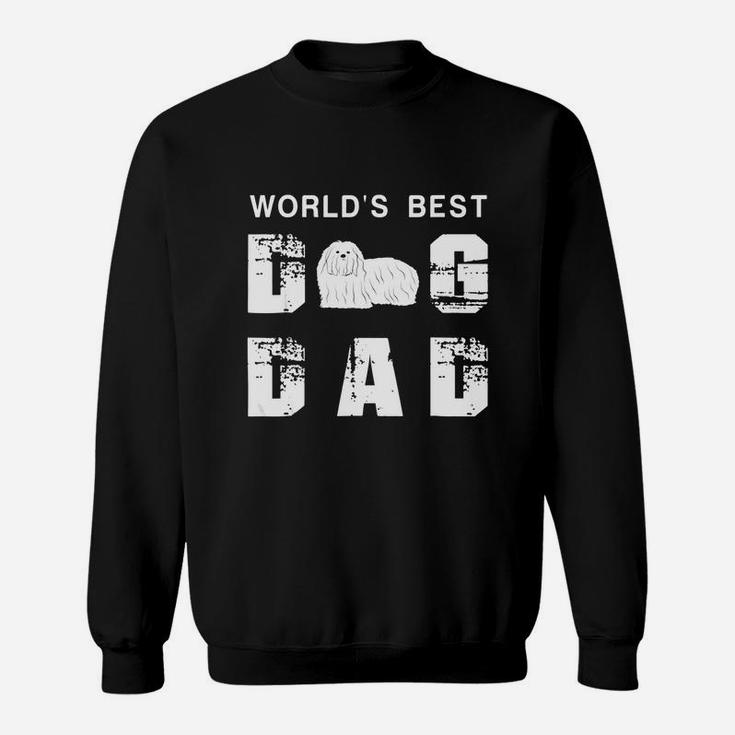 Coton De Tulear Best Dog Dad Gift For Fathers Day Sweat Shirt