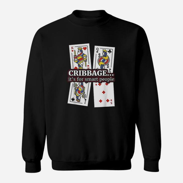Cribbage Gift For Playing Card Board Game Players Sweat Shirt