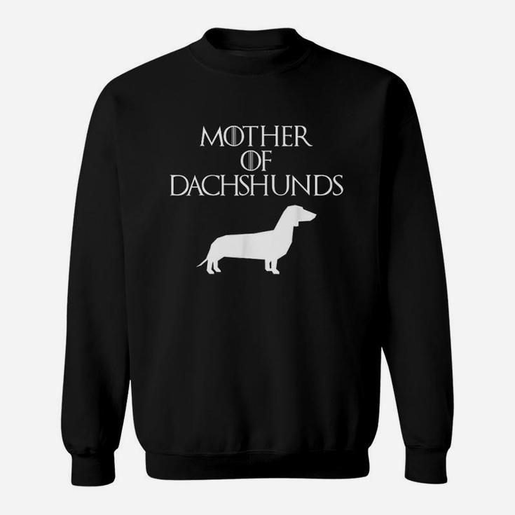 Cute And Unique White Mother Of Dachshunds Sweat Shirt