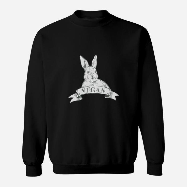 Cute Animal Vegan Plant Based Diet Lover Rabbit Gift T-shirt Sweatshirt