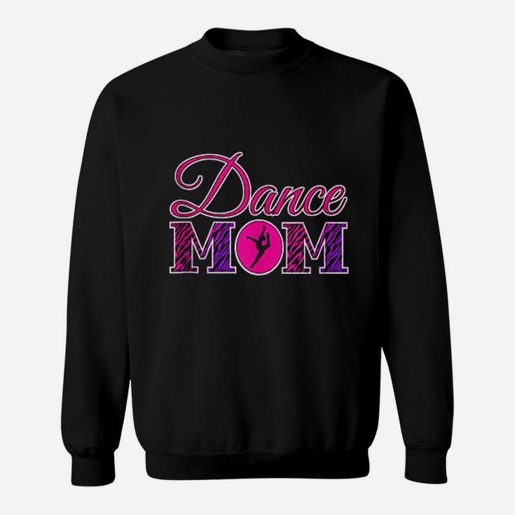 Cute Dance Mom Gift Zebra Print Dance Mom Sweat Shirt