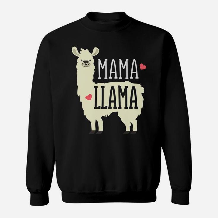 Cute Mama Llama Family Zoo Trip Mothers Day Gift Sweat Shirt