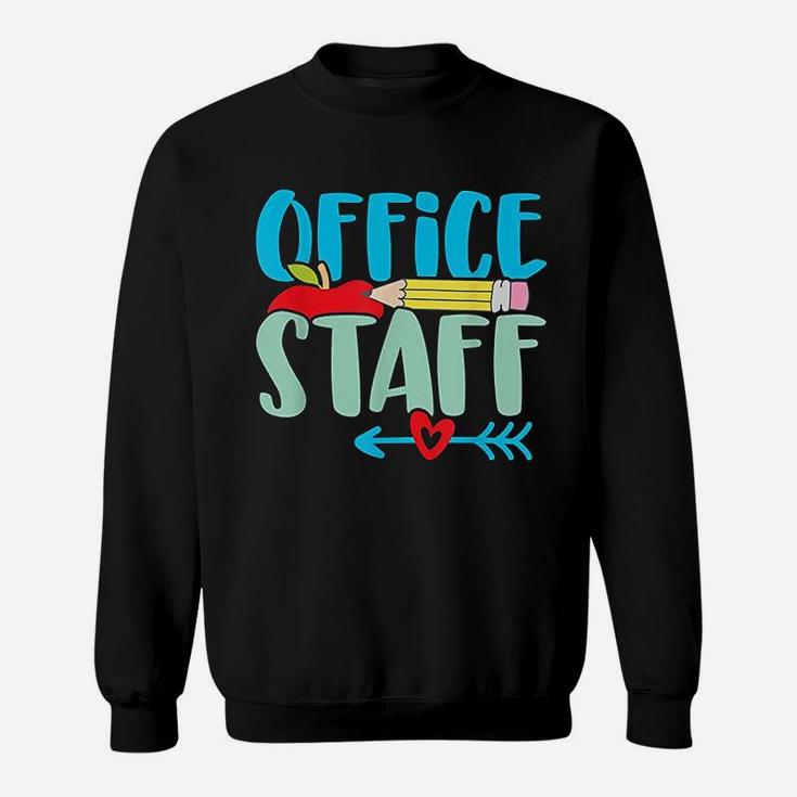 Cute School Front Office Staff Secretary Admin Appreciation Sweat Shirt