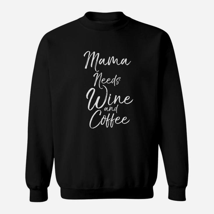 Cute Tired Mom Quote Funny Gift Sweat Shirt