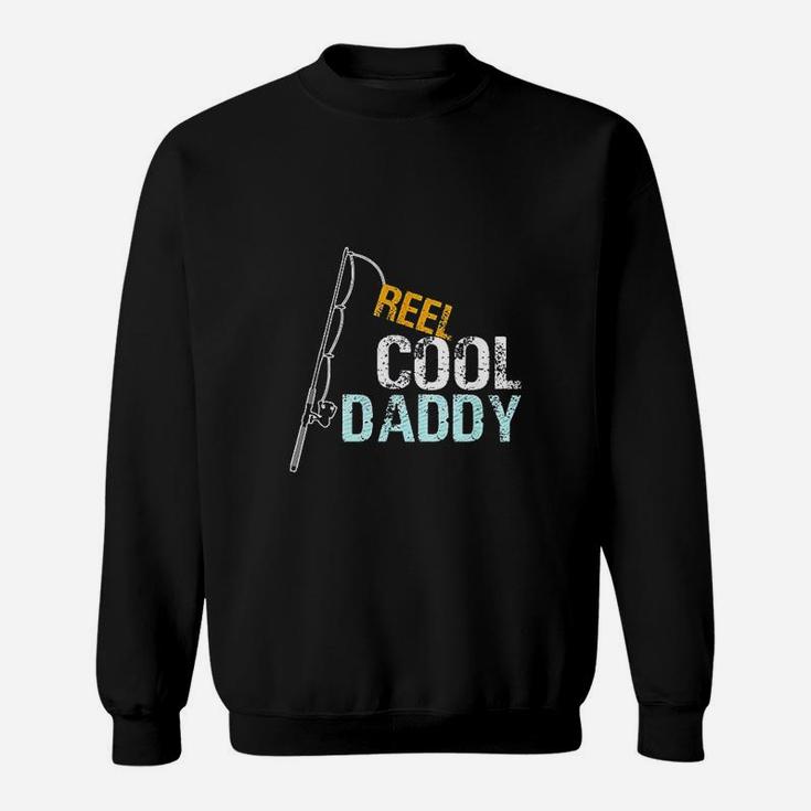 Dad Father Husband Hubby Present Gift Reel Cool Daddy Sweat Shirt