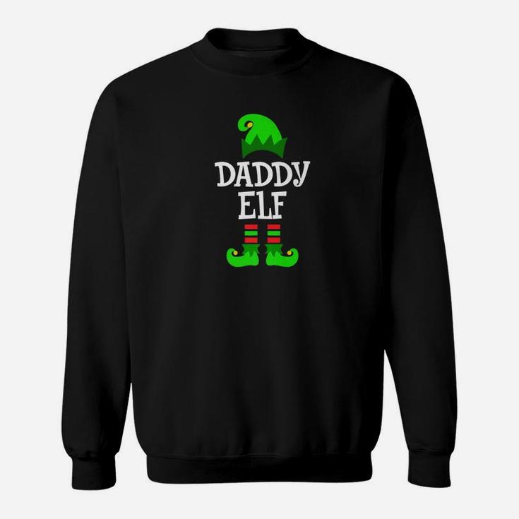 Daddy Elf Matching Family Group Christmas Sweat Shirt