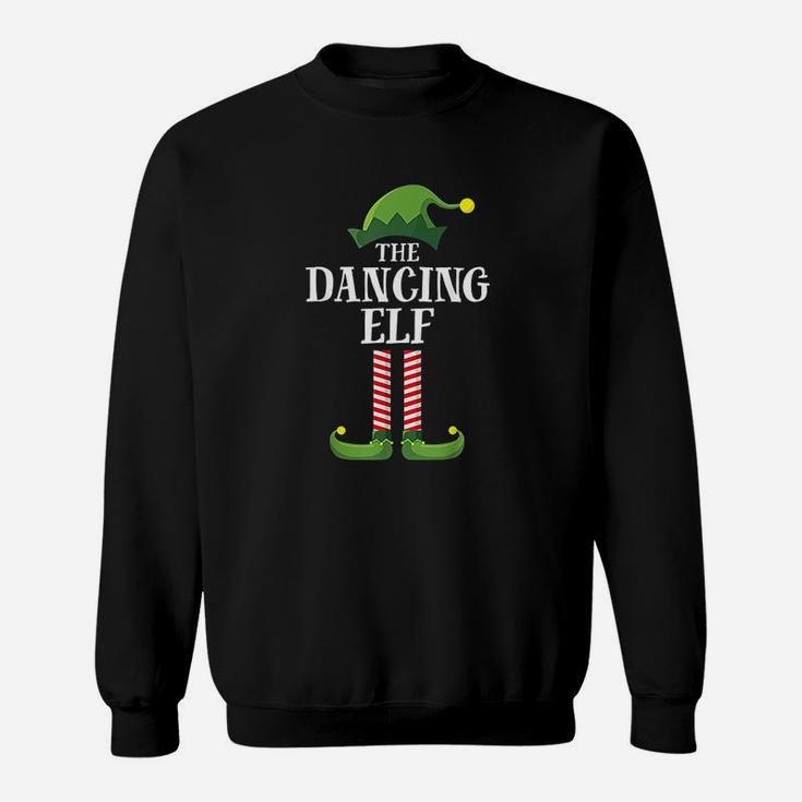 Dancing Elf Matching Family Group Christmas Party Sweat Shirt