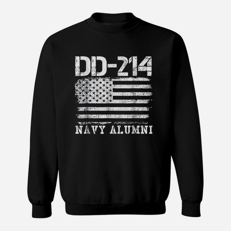 Dd214 Navy Alumni Distressed Vintage Sweat Shirt
