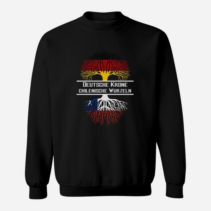 Deutsche Kronechilenische Wurzeln Sweatshirt