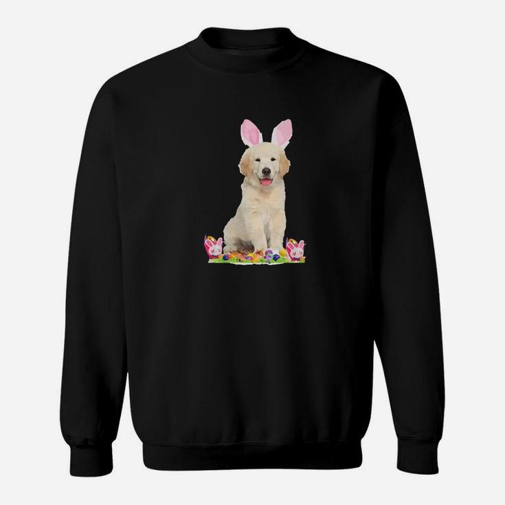 Dog Bunny Ears Happy Easter Gift Sweat Shirt