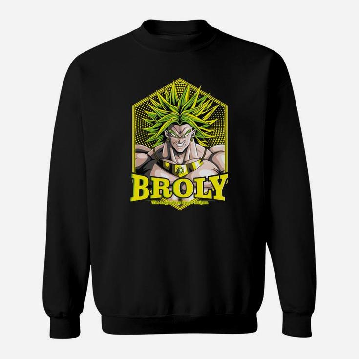Dragon Ball Z Broly Herren Sweatshirt - Fan Design in Schwarz