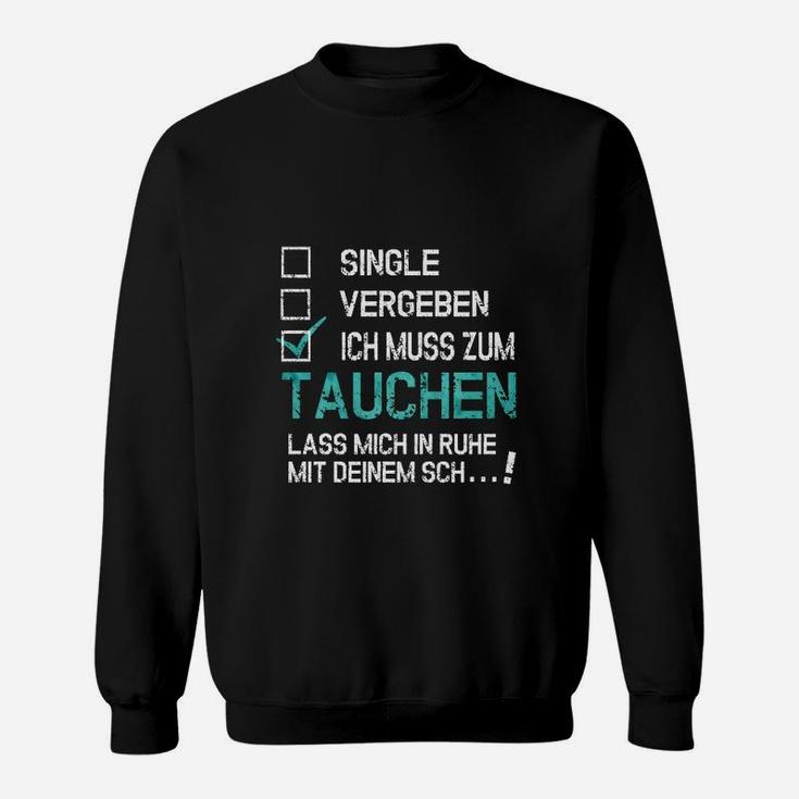 Einzelnes Veröffnetes Tauchen- Sweatshirt