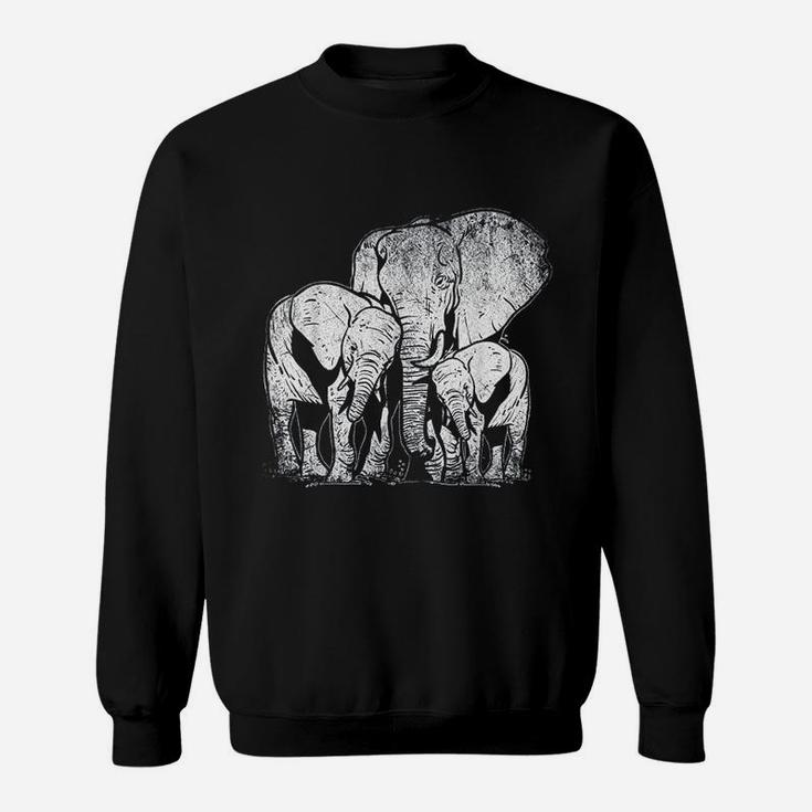 Elephant Family Elephant Sweat Shirt