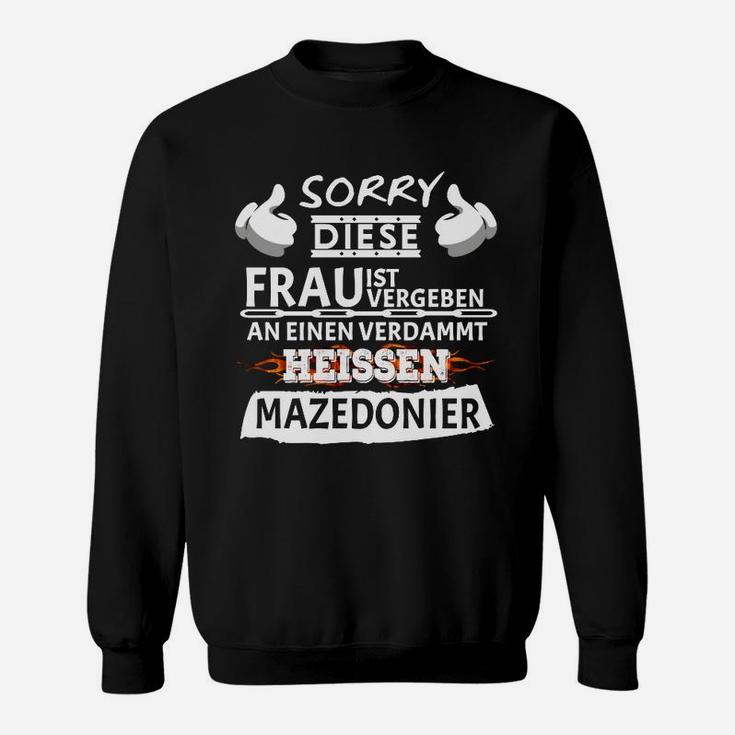 Entschuldigung Ein Mazedonierer Sweatshirt