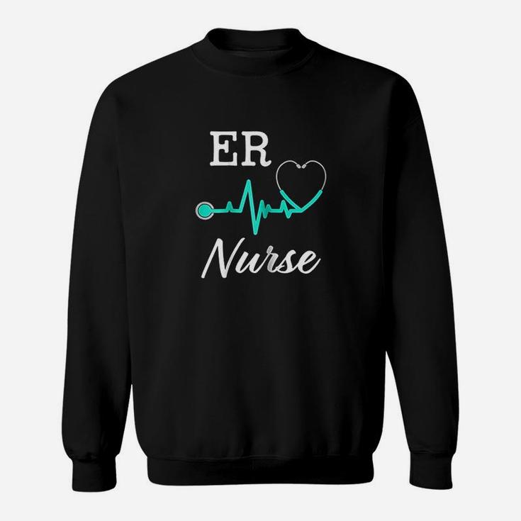 Er Nurse Emergency Room Nursing Rngift Sweat Shirt