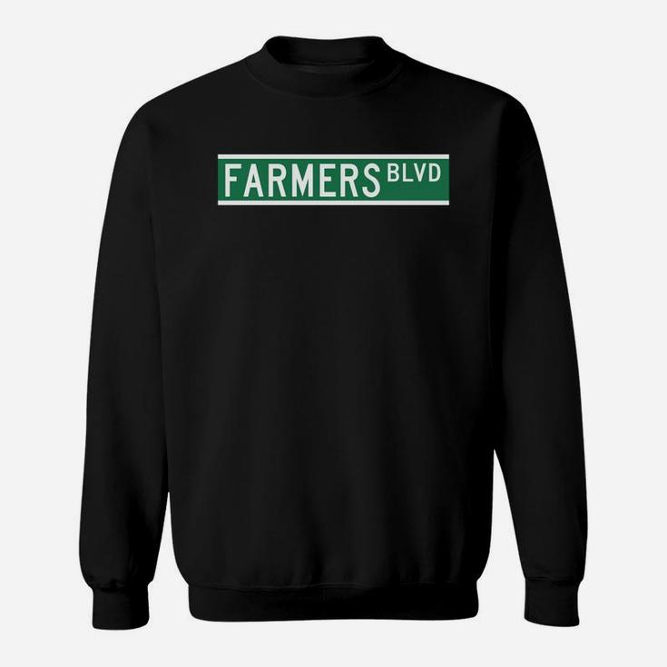 Farmers Blvd Sign Sweat Shirt