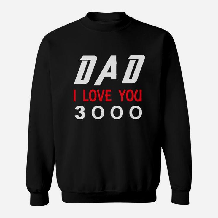 Fathers Day Baby Onesie, 1st I Love You 3000 Sweat Shirt