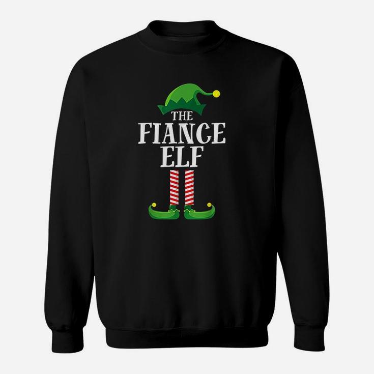 Fiance Elf Family Christmas Party Sweat Shirt