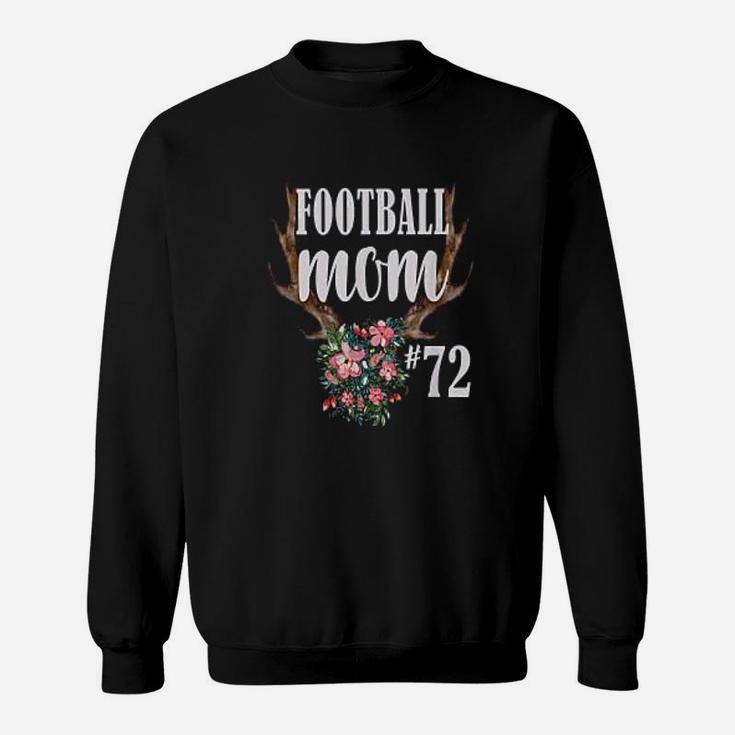 Football Mom  72 Sweat Shirt