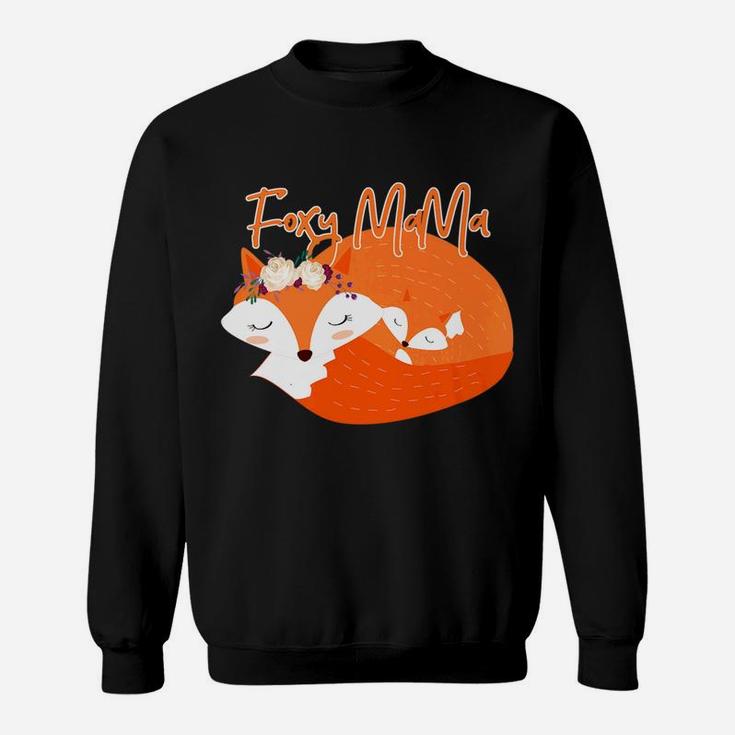 Foxy Mama For Fox Lover Mama Fox Sweat Shirt