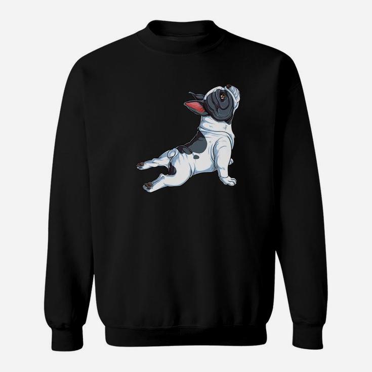 French Bulldog Yoga Frenchie Namaste Men Funny Gift Sweat Shirt
