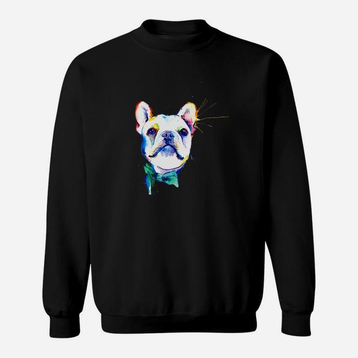Frenchie Gift Frenchie Artistic Funny Dog Breed Sweat Shirt