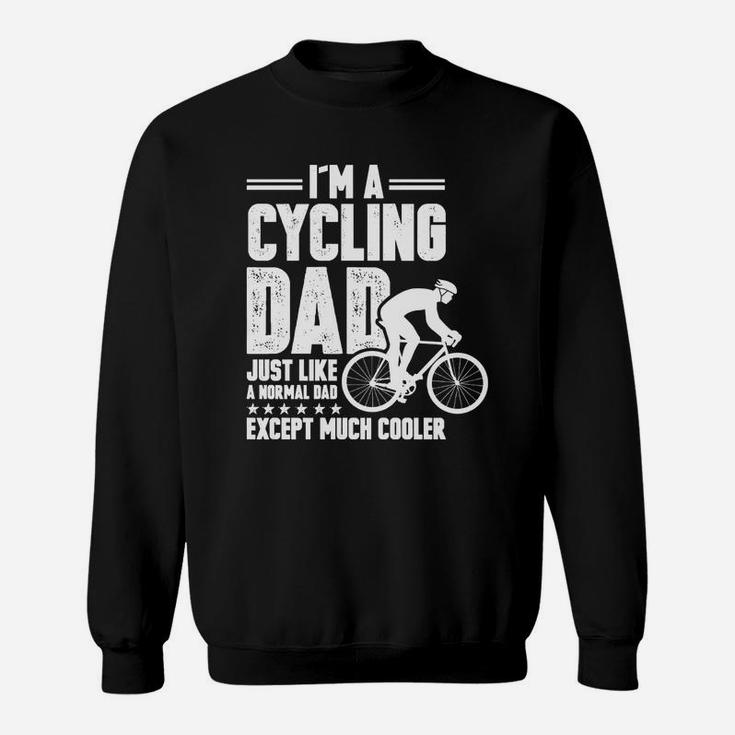 Funny Cycling Dad Shirt - Gift For Biker Dad Black Youth B0784gjv7p 1 Sweat Shirt