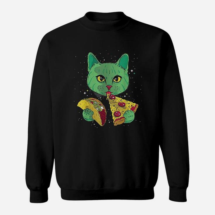 Galaxy cat sweatshirt hotsell