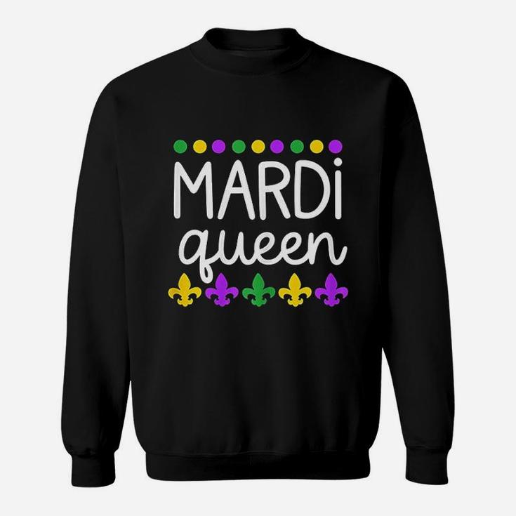 Funny Gift For Mom Wife Mardi Queen Sweat Shirt