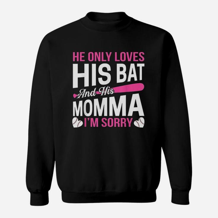 Funny Mom Baseball Quote Mothers Day Gift For Women Sweat Shirt