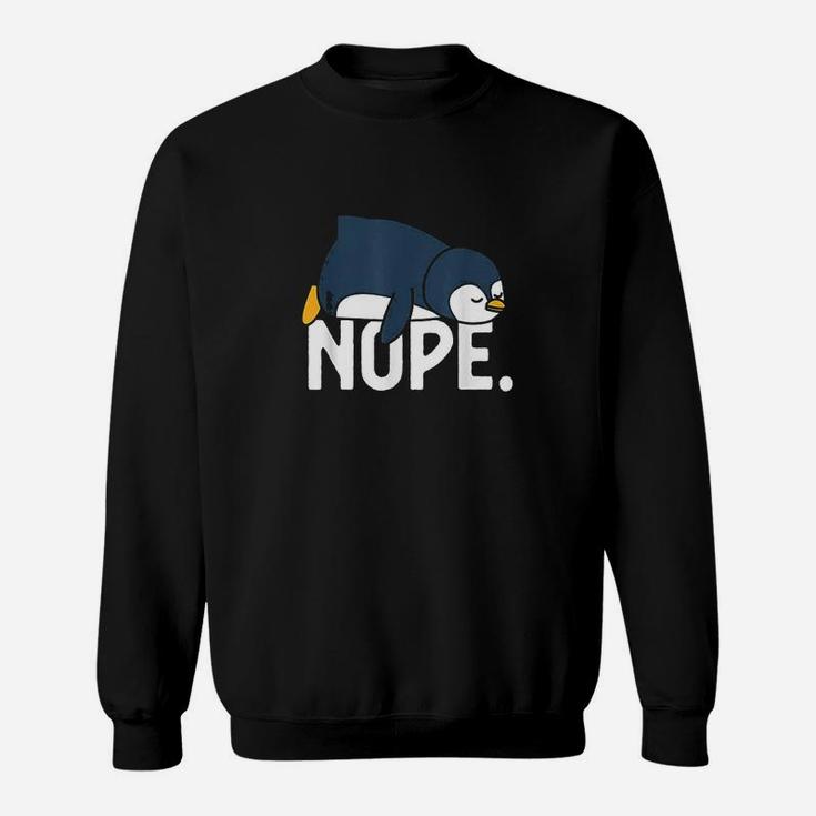 Funny Nope Not Today Lazy Penguin Lover Gift T-Shirt Funny Nope Not Today Lazy Penguin Lover Gift T-Shirt