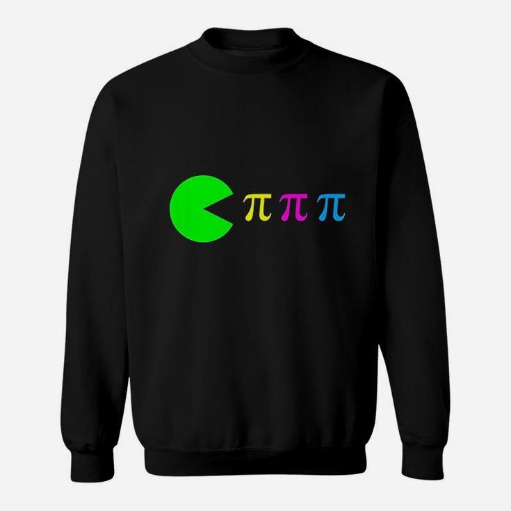 Funny Pi Day Math Science Ate Pi Symbol Color Sweat Shirt