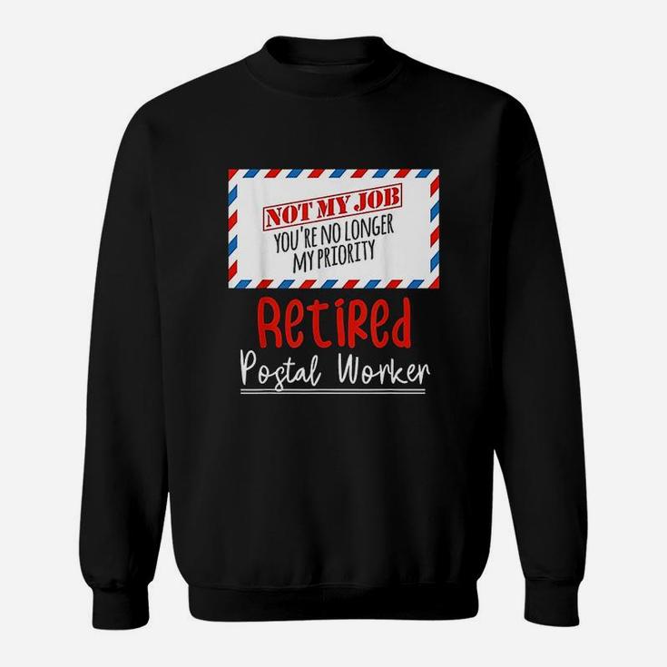 Funny Retired Post Office Postal Worker Retirement Men Gifts Sweat Shirt