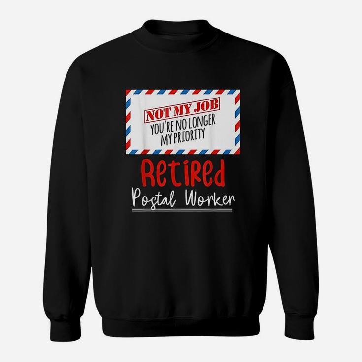 Funny Retired Post Office Postal Worker Retirement Men Gifts Sweatshirt