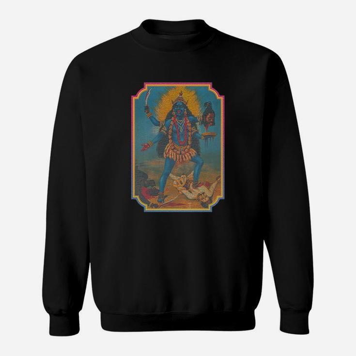 Fury Of The Warrior Goddess Kali Sweatshirt Sweatshirt