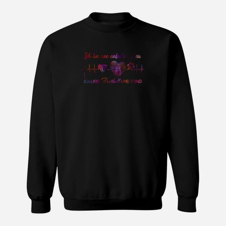 Fußball Einfache Frau 2 Sweatshirt