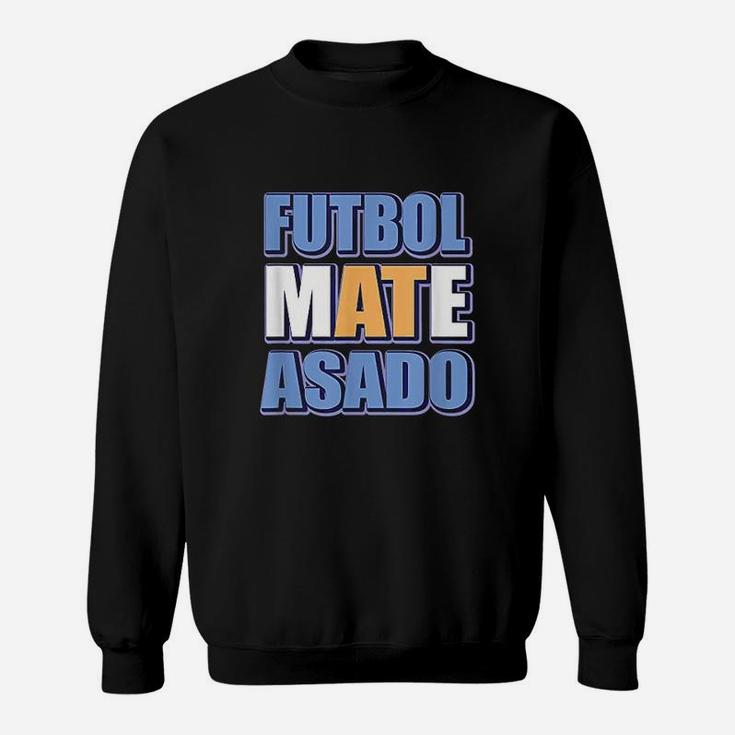 Futbol Mate Asado Funny Vintage Argentina Sweat Shirt